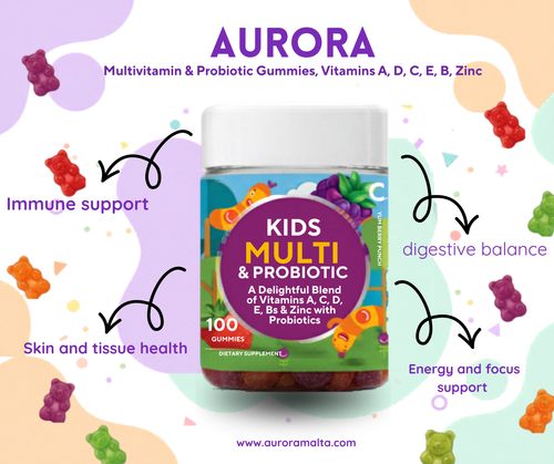 Kids Multivitamin & Probiotic Gummy