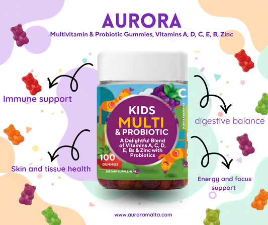 Kids Multivitamin & Probiotic Gummy